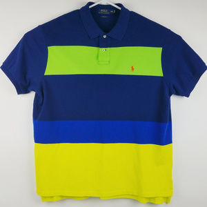 Polo Ralph Lauren Mens Polo Shirt Size XXL Striped